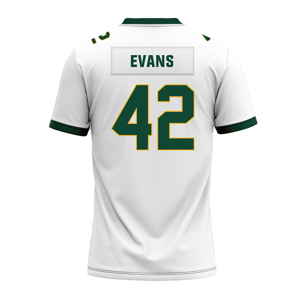 Baylor - NCAA Football : Jeremy Evans - White Premium Football Jersey