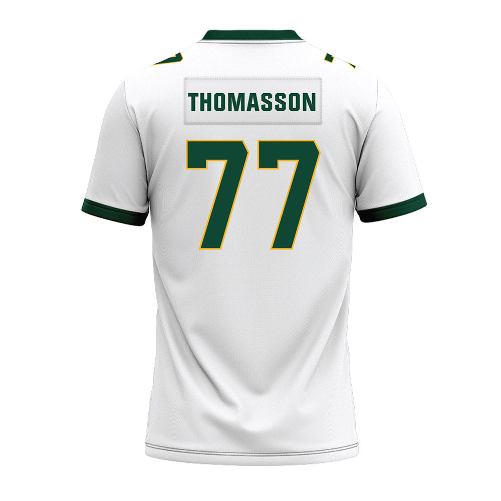 Baylor - NCAA Football : Colton Thomasson - White Premium Football Jersey-1