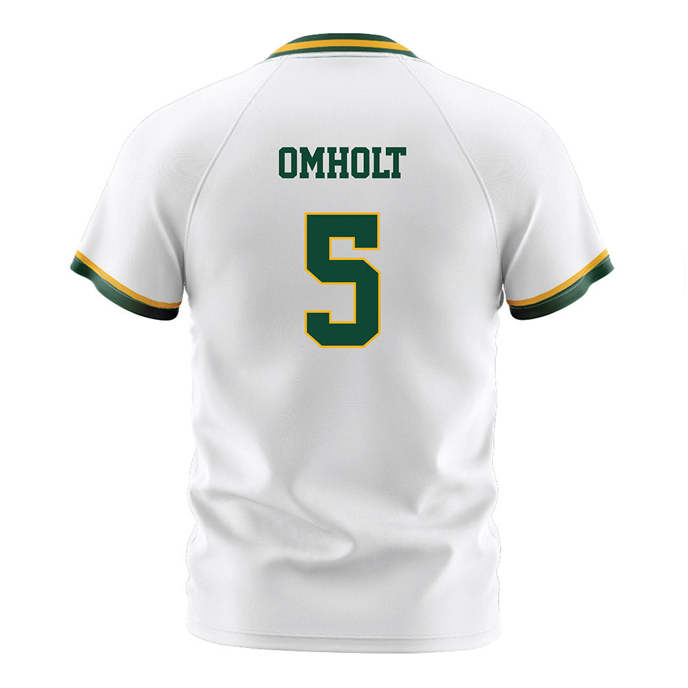 Baylor - NCAA Women's Soccer : Lauren Omholt - White Soccer Jersey-1