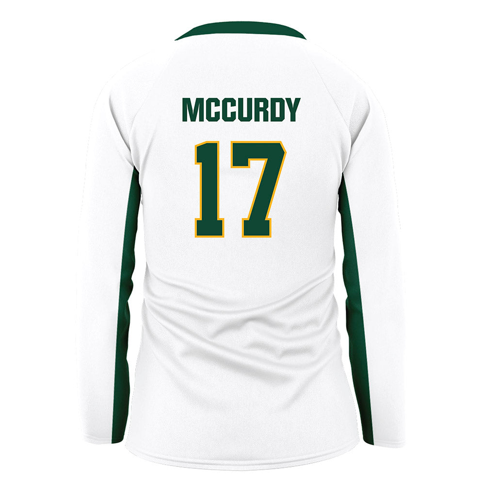Baylor - NCAA Women's Volleyball : Mary Jane McCurdy - White Volleyball Jersey-1