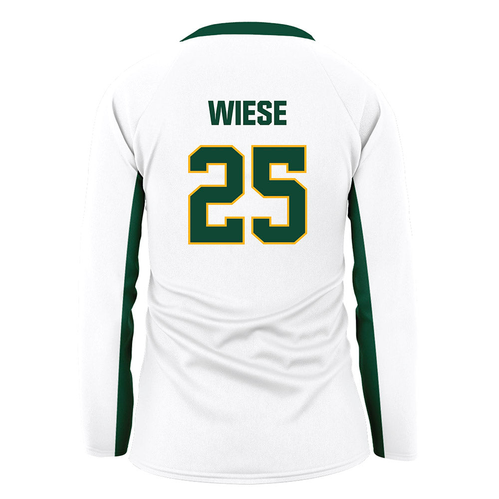 Baylor - NCAA Women's Volleyball : Lauren Wiese - White Volleyball Jersey-1