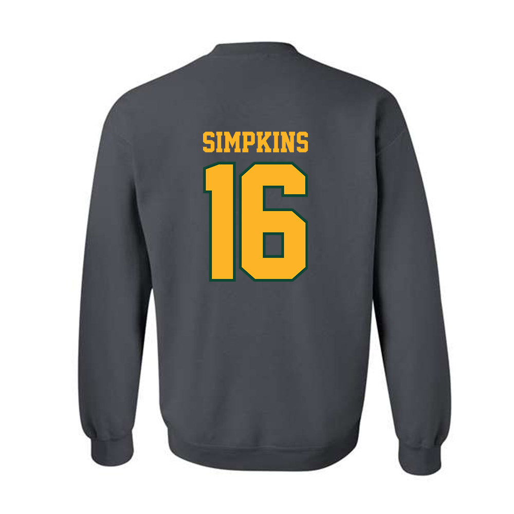 Baylor - NCAA Football : Kendrick Simpkins - Classic Shersey Crewneck Sweatshirt