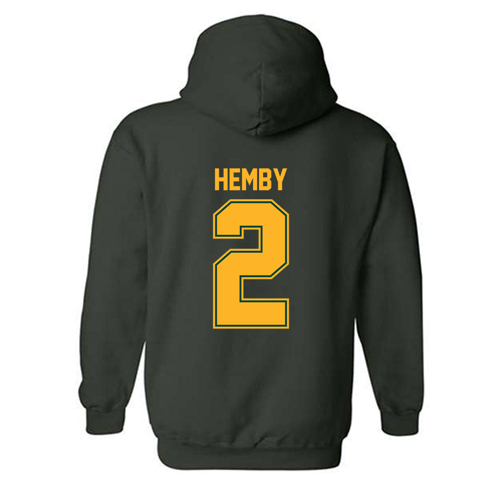 Baylor - NCAA Acrobatics & Tumbling : Charlyze Hemby - Classic Shersey Hooded Sweatshirt-1