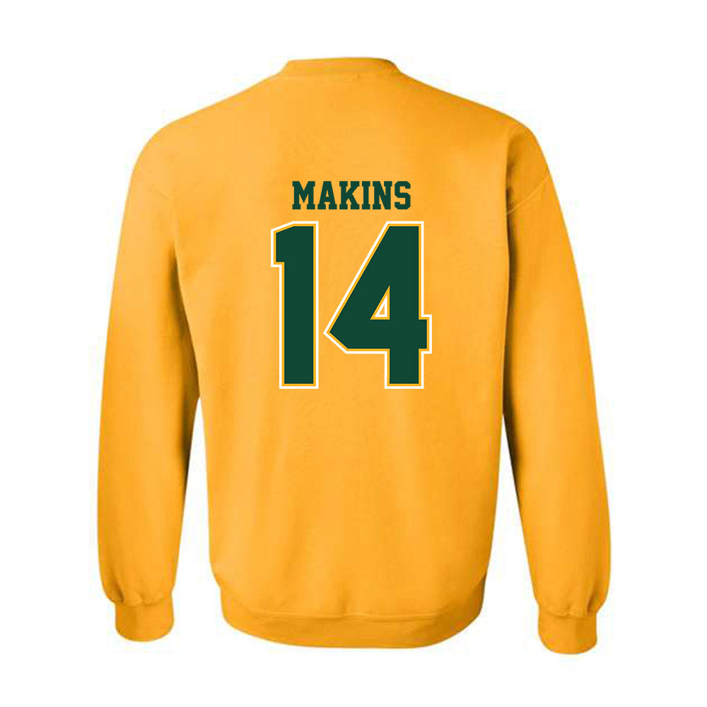 Baylor - NCAA Football : Kj Makins - Classic Shersey Crewneck Sweatshirt-1