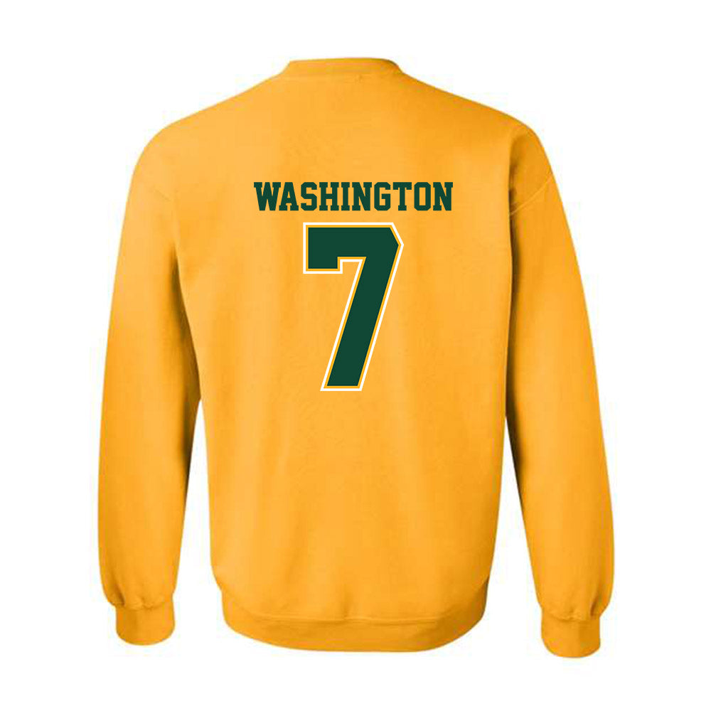 Baylor - NCAA Football : Bryson Washington - Classic Shersey Crewneck Sweatshirt-1