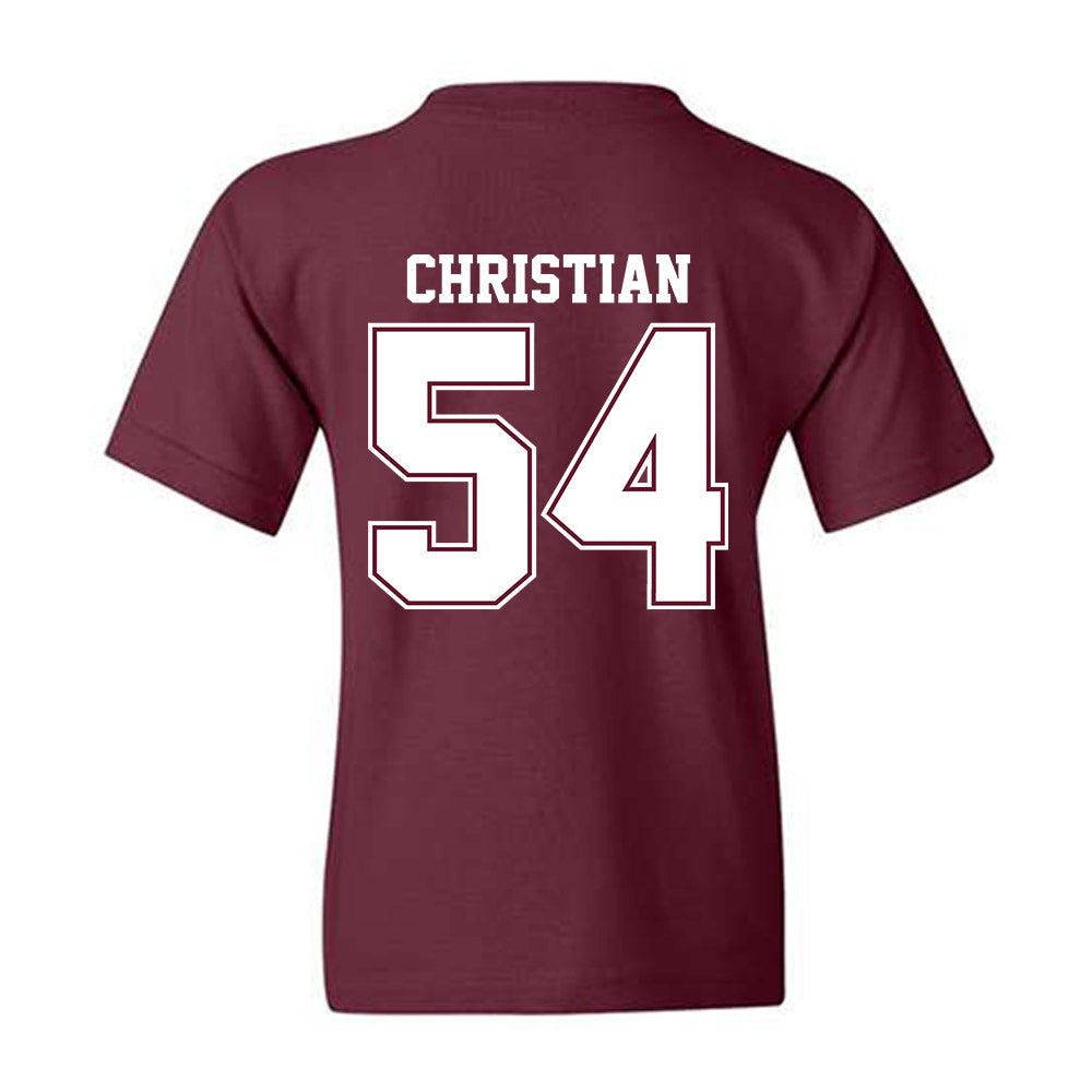 AAMU - NCAA Football : Jeremiah Christian - Classic Shersey Youth T-Shirt-1