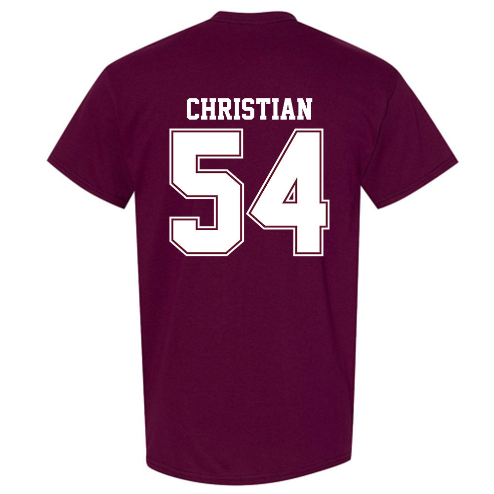 AAMU - NCAA Football : Jeremiah Christian - Classic Shersey T-Shirt-1