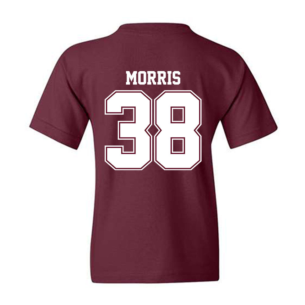 AAMU - NCAA Baseball : Charles Morris - Classic Shersey Youth T-Shirt-1