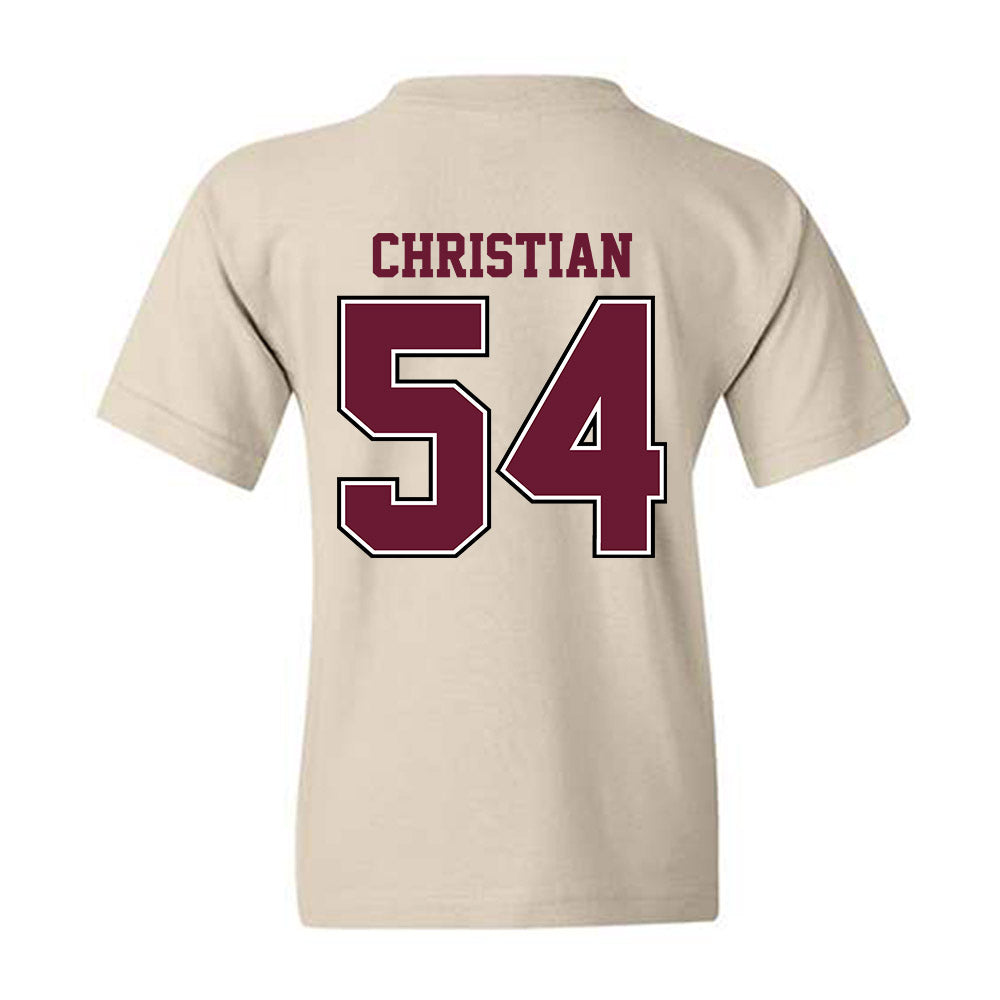 AAMU - NCAA Football : Jeremiah Christian - Classic Shersey Youth T-Shirt-1