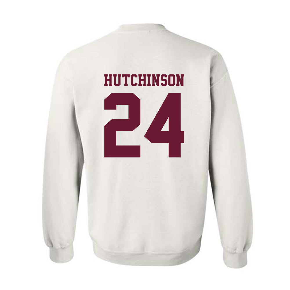 AAMU - NCAA Men's Basketball : Louis Hutchinson - Classic Shersey Crewneck Sweatshirt-1