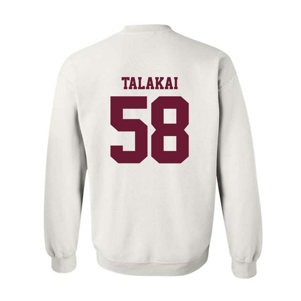 AAMU - NCAA Women's Volleyball : Kelani Talakai - Classic Shersey Crewneck Sweatshirt-1