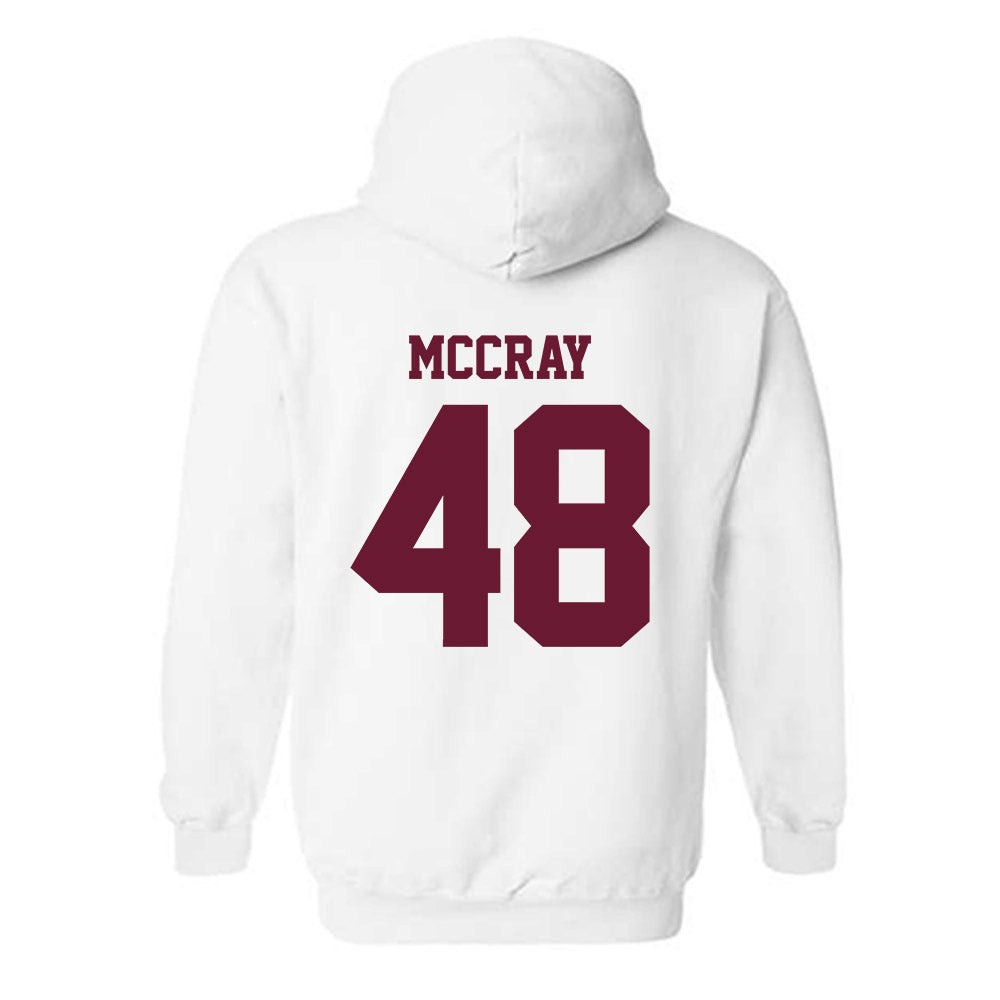 AAMU - NCAA Football : Elijah McCray - Classic Shersey Hooded Sweatshirt-1