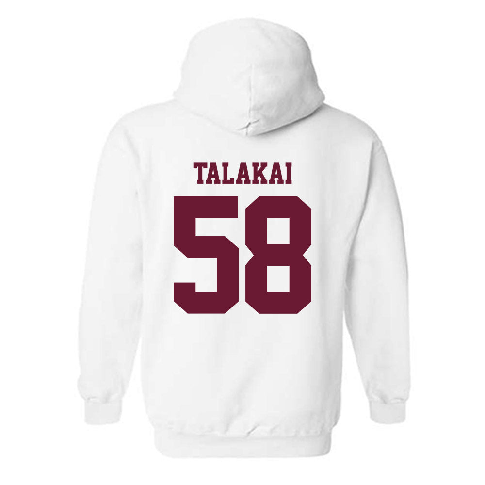 AAMU - NCAA Women's Volleyball : Kelani Talakai - Classic Shersey Hooded Sweatshirt-1