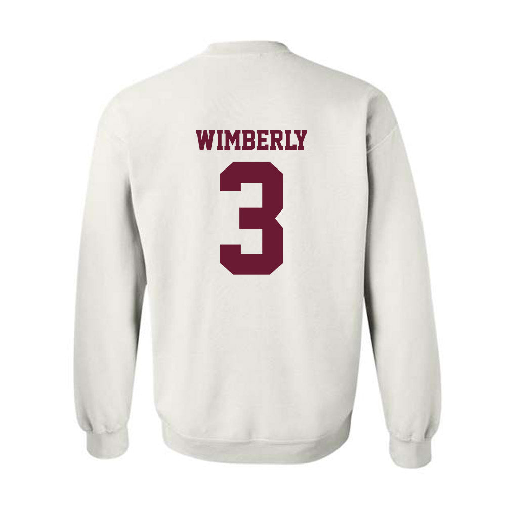 AAMU - NCAA Women's Basketball : Vanessa Wimberly - Classic Shersey Crewneck Sweatshirt-1