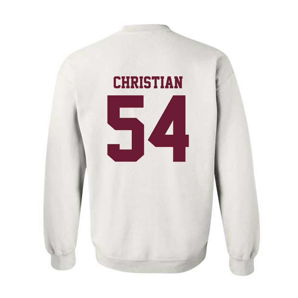 AAMU - NCAA Football : Jeremiah Christian - Classic Shersey Crewneck Sweatshirt-1
