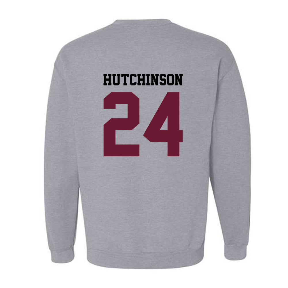 AAMU - NCAA Men's Basketball : Louis Hutchinson - Classic Shersey Crewneck Sweatshirt-1