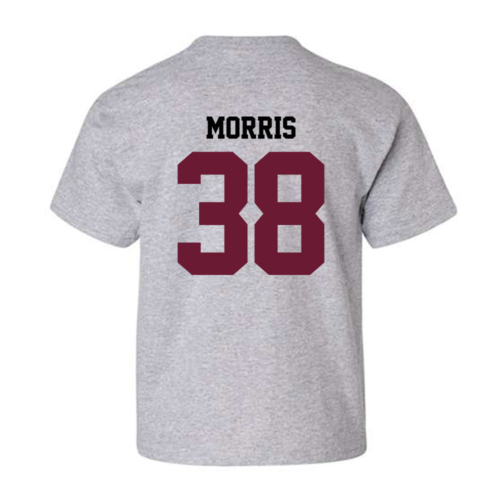 AAMU - NCAA Baseball : Charles Morris - Classic Shersey Youth T-Shirt-1