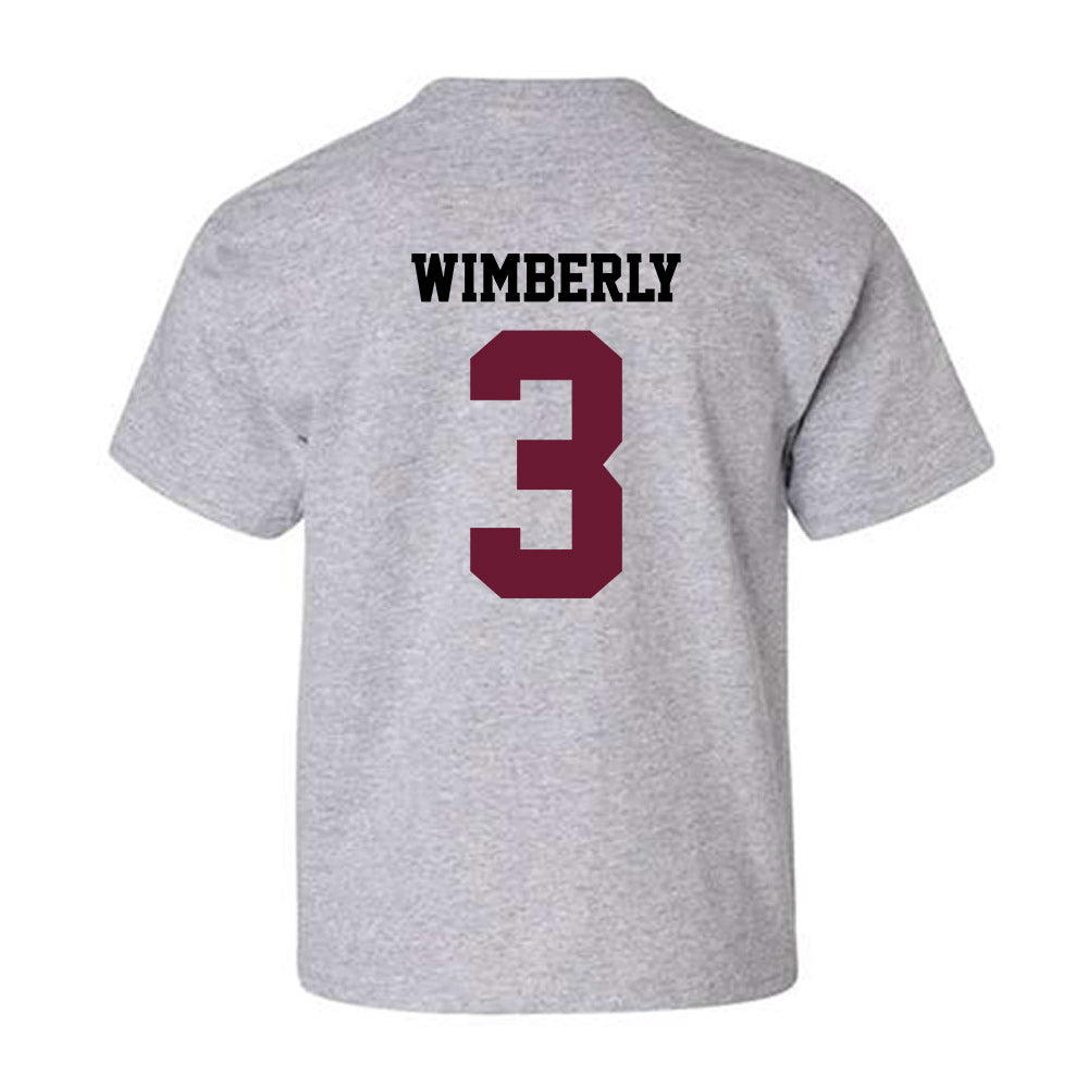 AAMU - NCAA Women's Basketball : Vanessa Wimberly - Classic Shersey Youth T-Shirt-1
