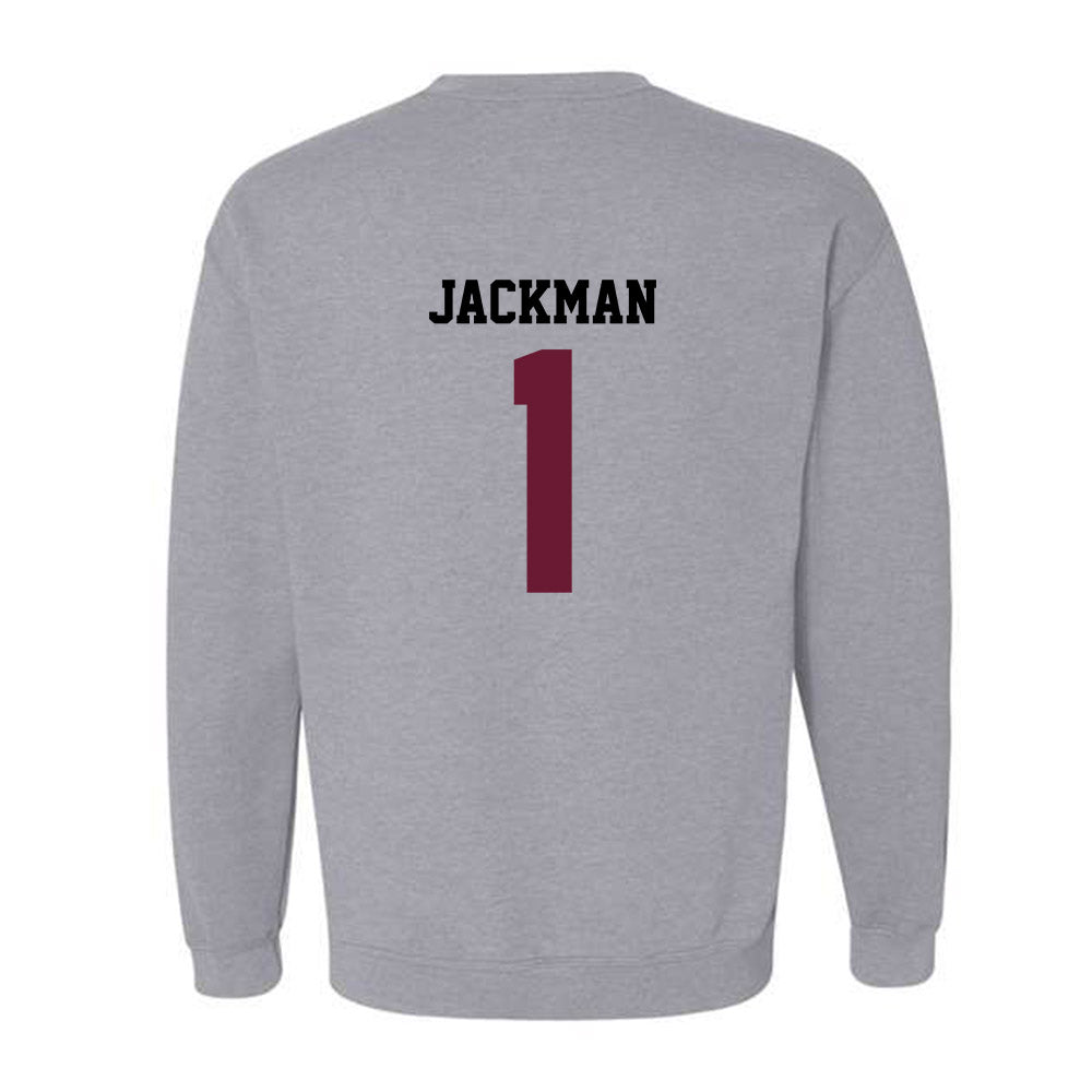 AAMU - NCAA Women's Volleyball : Rayishon Jackman - Classic Shersey Crewneck Sweatshirt-1