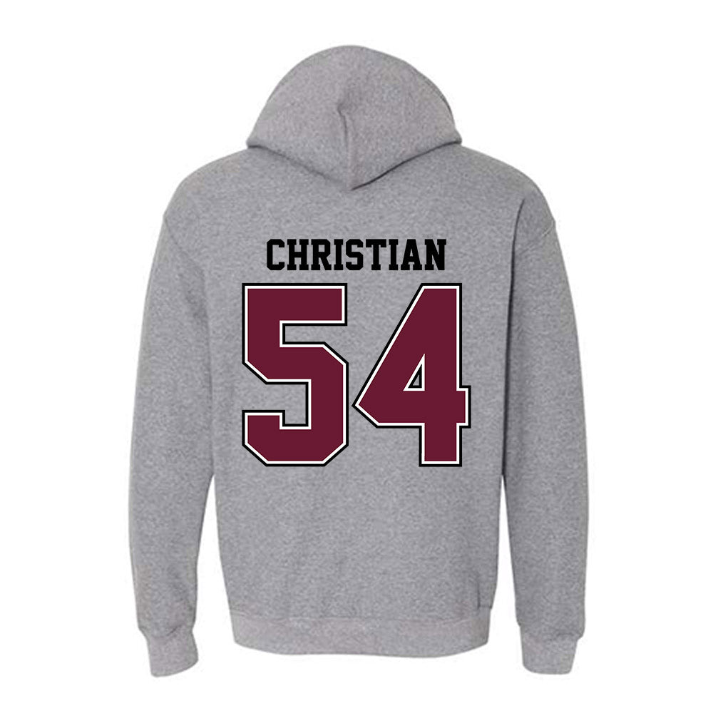 AAMU - NCAA Football : Jeremiah Christian - Classic Shersey Hooded Sweatshirt-1