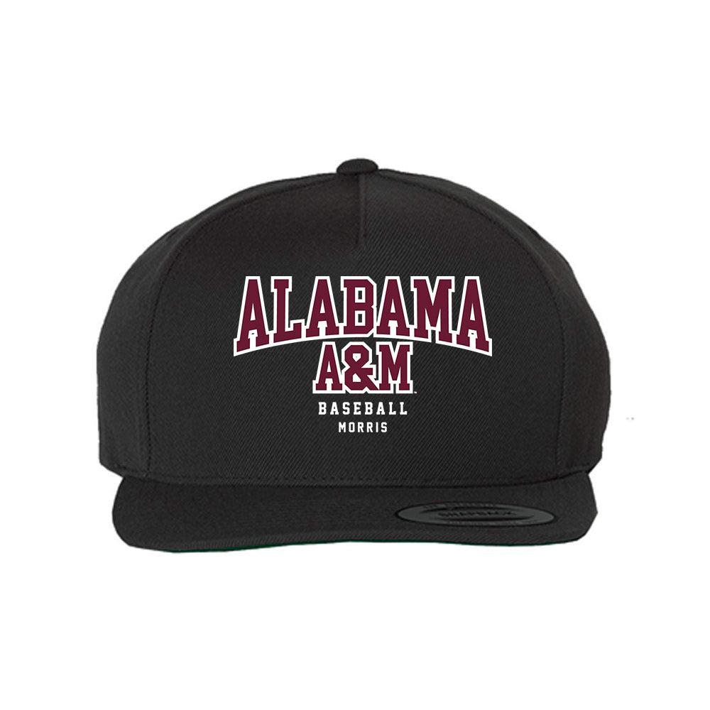 AAMU - NCAA Baseball : Charles Morris - Snapback Hat-0