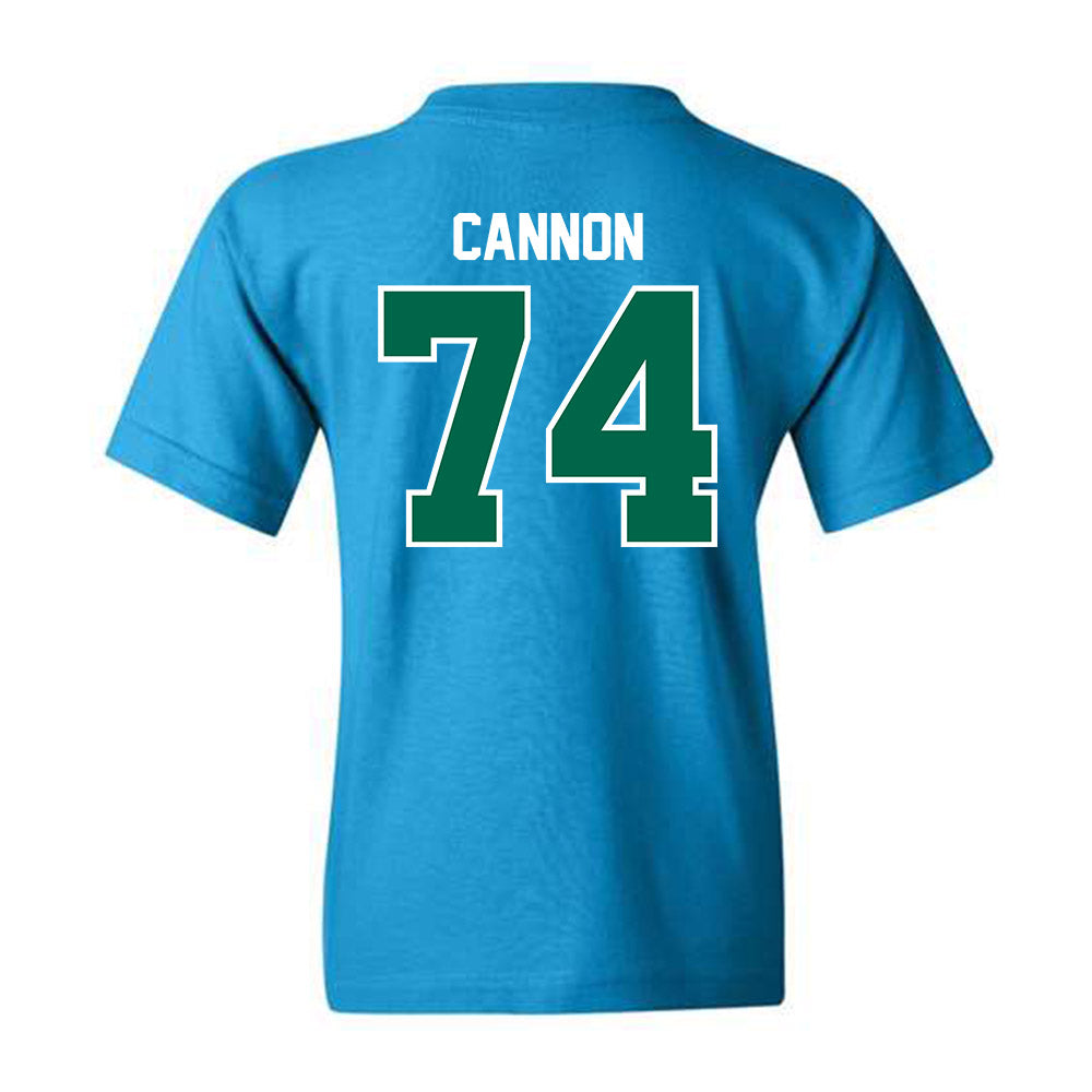 Tulane - NCAA Football : Landry Cannon - Youth T-Shirt