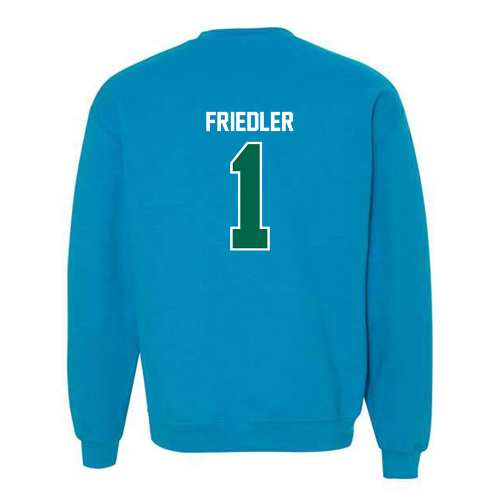 Tulane - NCAA Men's Tennis : Asaf Friedler - Crewneck Sweatshirt-1