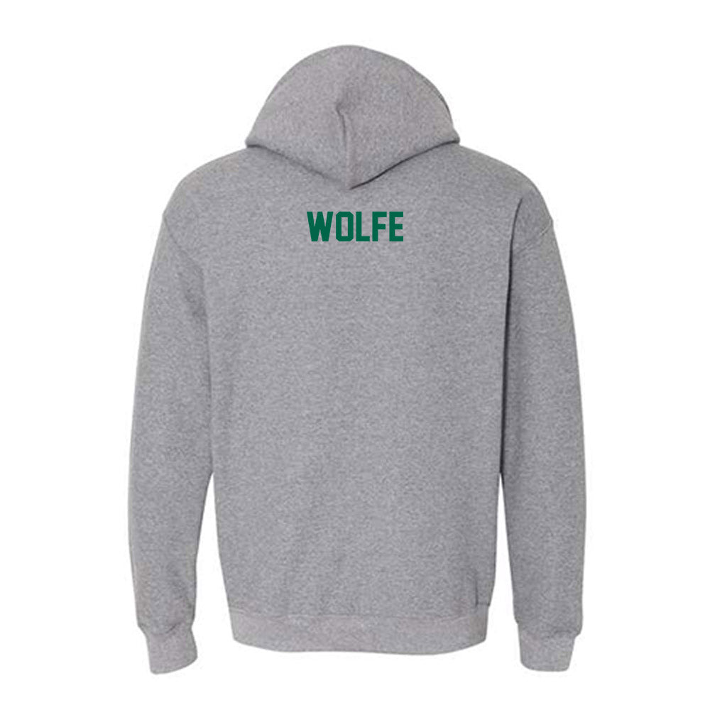 Tulane - NCAA Women's Track & Field : Presley Wolfe - Classic Shersey Hooded Sweatshirt-1