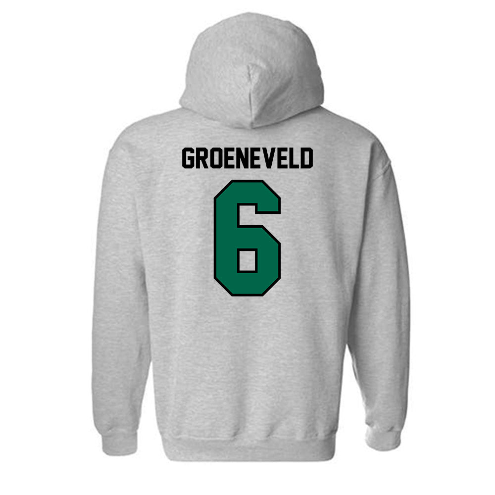 Tulane - NCAA Baseball : Aj Groeneveld - Classic Shersey Hooded Sweatshirt-1