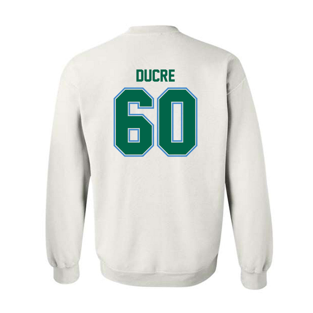 Tulane - NCAA Football : Jaxon Ducre - Crewneck Sweatshirt-1