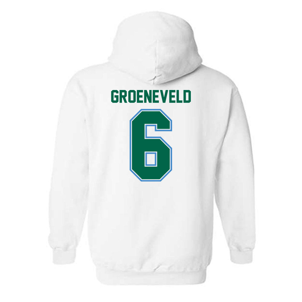 Tulane - NCAA Baseball : Aj Groeneveld - Hooded Sweatshirt-1