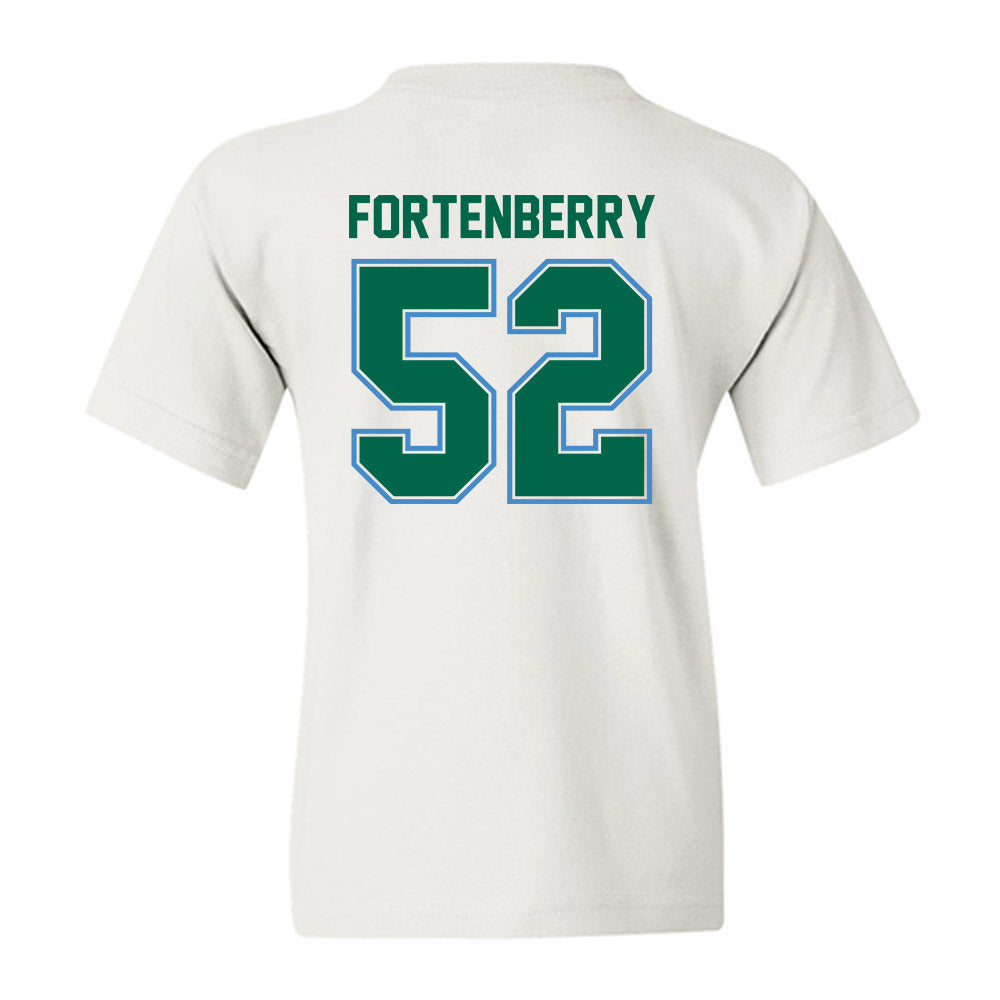 Tulane - NCAA Football : Tristen Fortenberry - Youth T-Shirt-1