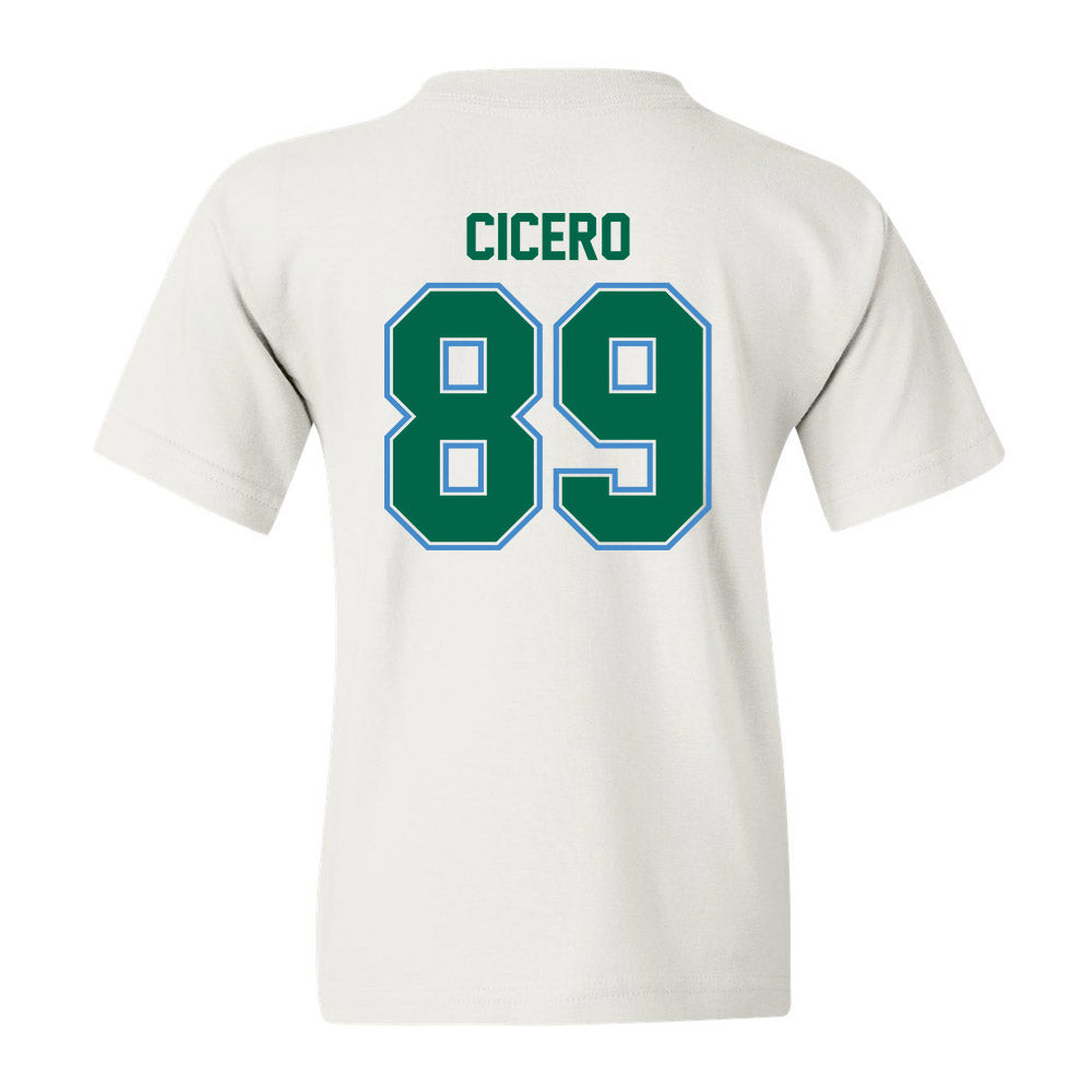 Tulane - NCAA Football : Donovan Cicero - Youth T-Shirt