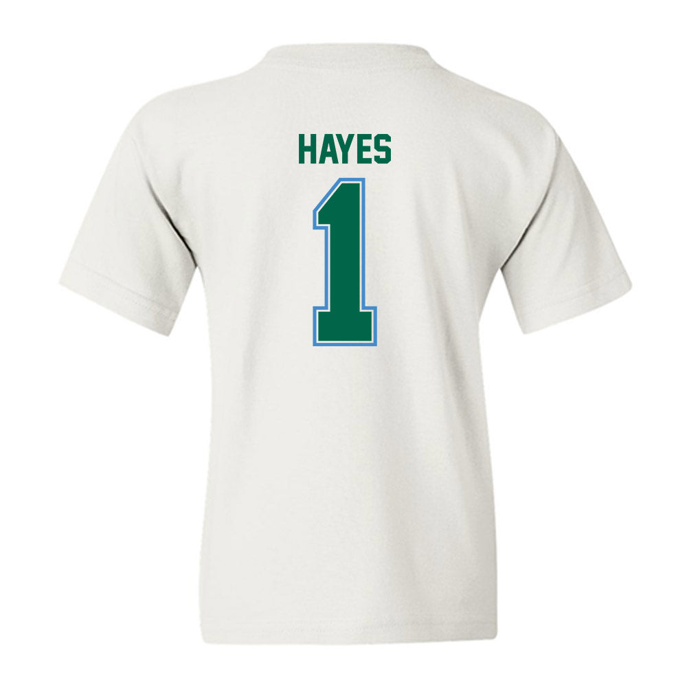 Tulane - NCAA Football : Omari Hayes - Youth T-Shirt-1