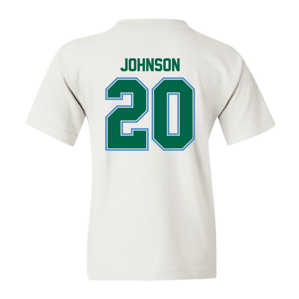 Tulane - NCAA Football : Jahiem Johnson - Youth T-Shirt