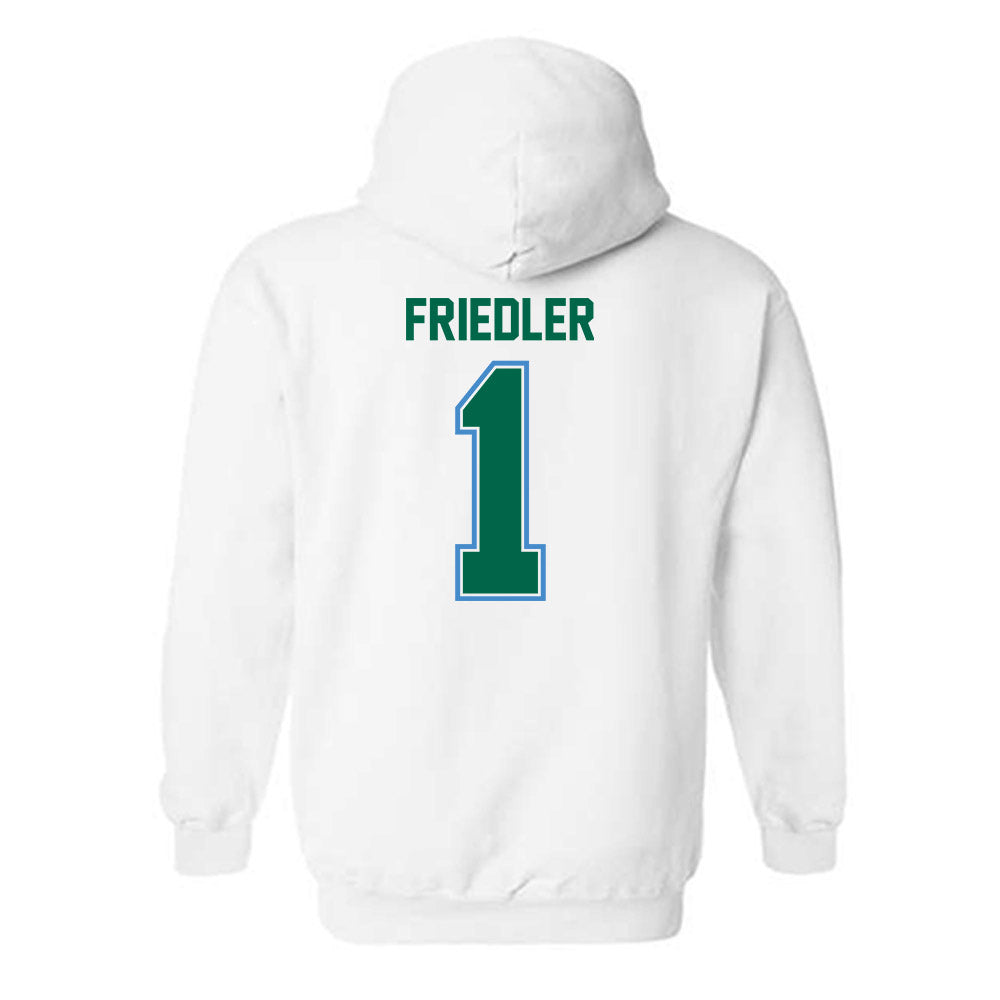 Tulane - NCAA Men's Tennis : Asaf Friedler - Hooded Sweatshirt-1