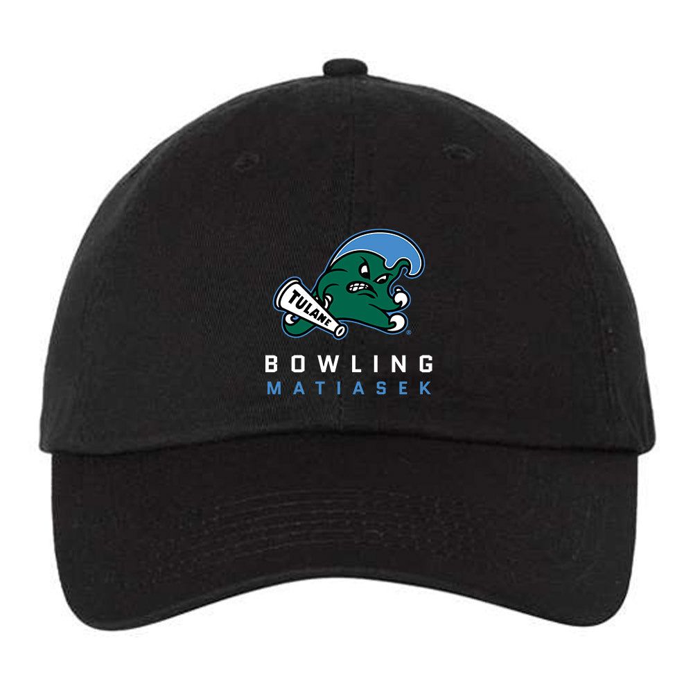 Tulane - NCAA Women's Bowling : Paige Matiasek - Dad Hat-0