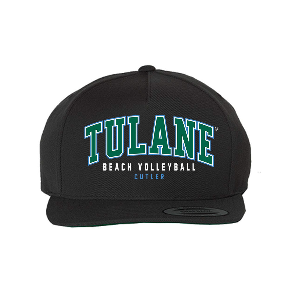 Tulane - NCAA Beach Volleyball : McKenzie Cutler - Snapback Hat-0