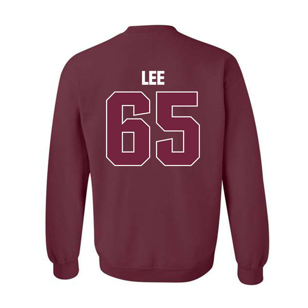 SIU Carbondale - NCAA Football : Owen Lee - Classic Shersey Crewneck Sweatshirt-1