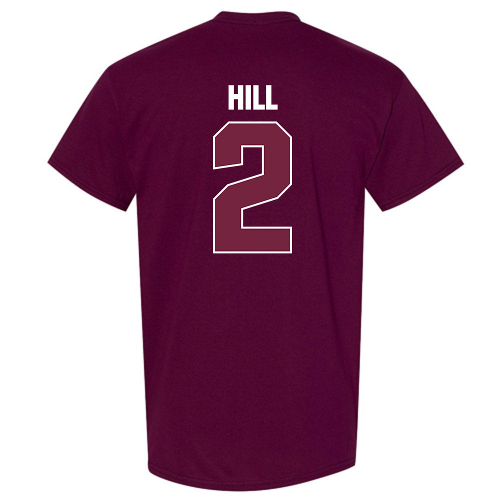 SIU Carbondale - NCAA Football : Naz Hill - Classic Shersey T-Shirt-1