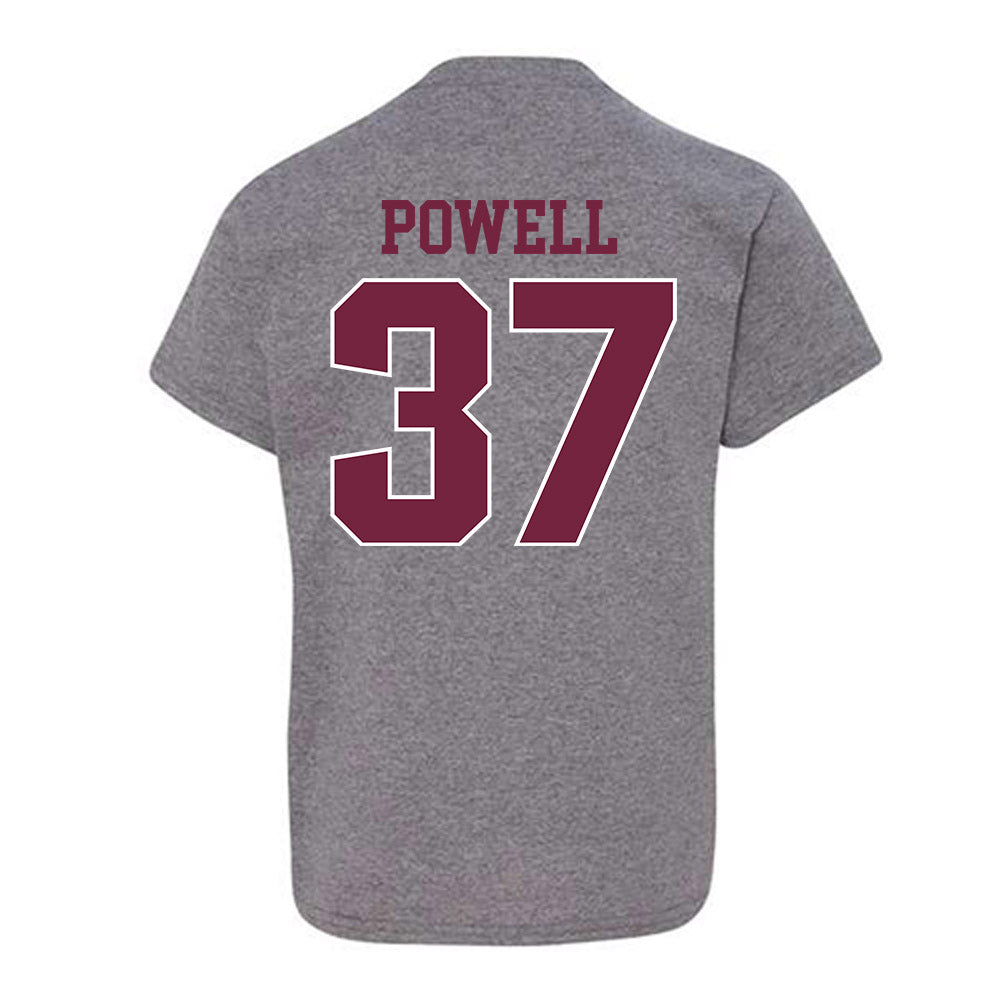 SIU Carbondale - NCAA Football : Aj Powell - Classic Shersey Youth T-Shirt-1