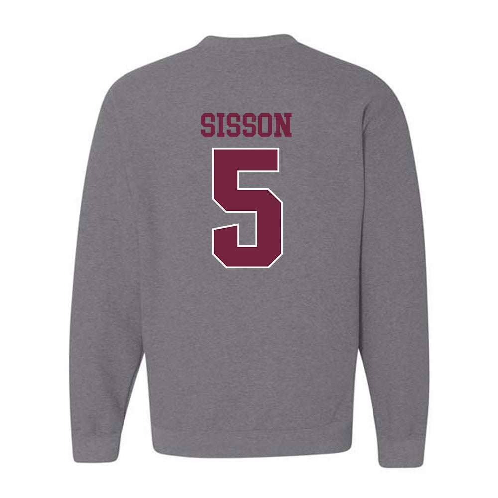 SIU Carbondale - NCAA Football : Blayne Sisson - Classic Shersey Crewneck Sweatshirt-1