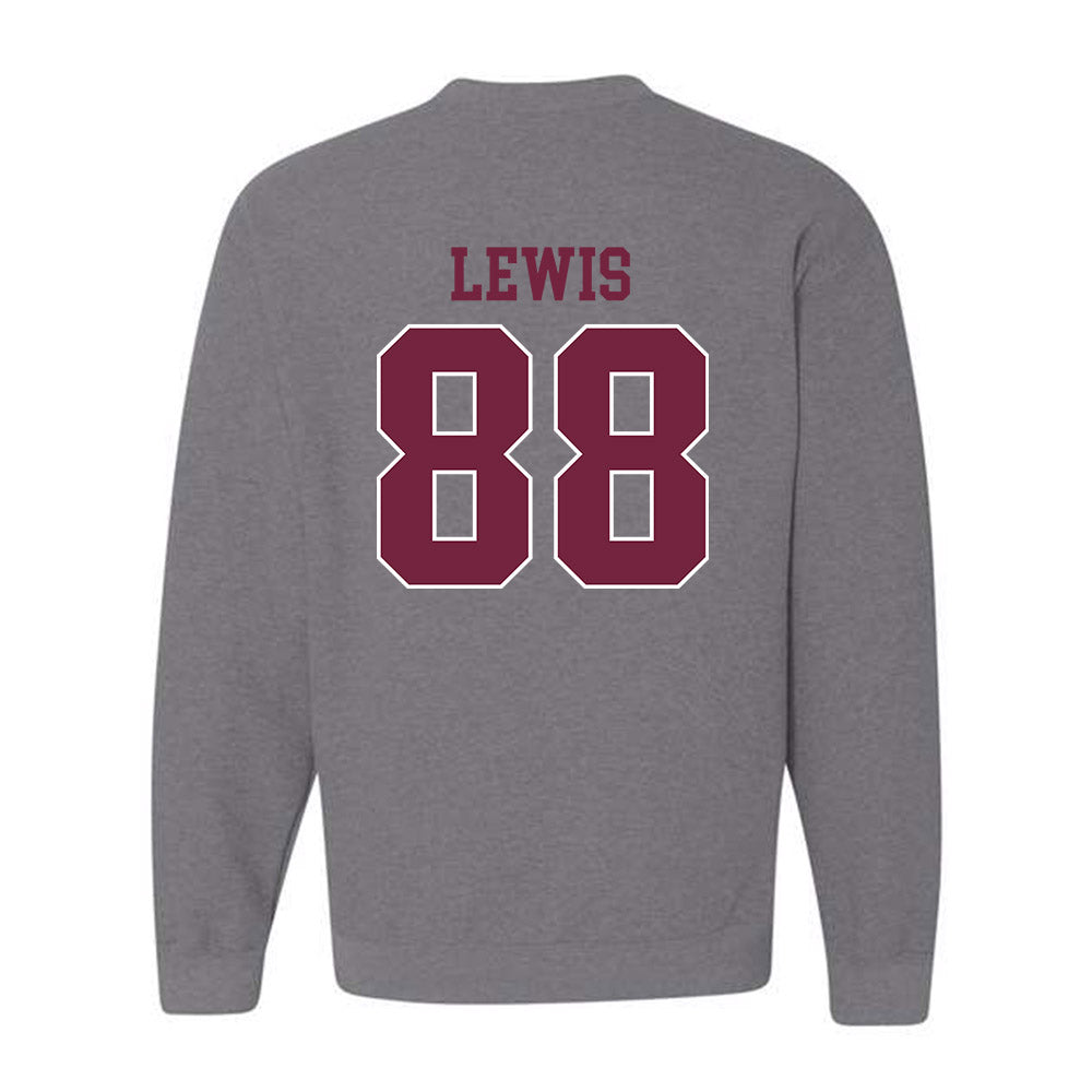 SIU Carbondale - NCAA Football : Kaden Lewis - Classic Shersey Crewneck Sweatshirt-1