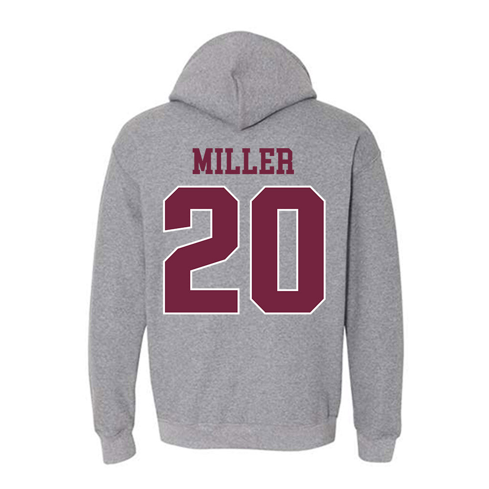 SIU Carbondale - NCAA Baseball : Charlie Miller - Classic Shersey Hooded Sweatshirt-1