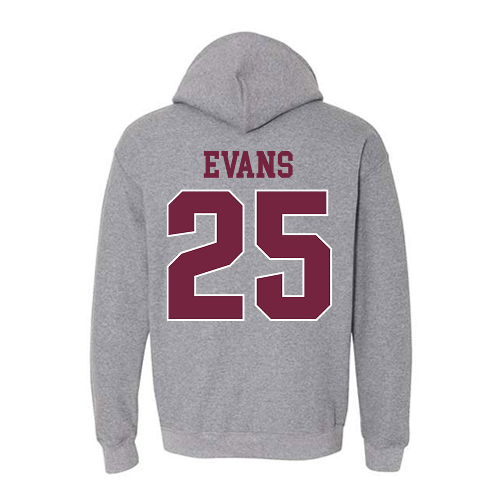 SIU Carbondale - NCAA Baseball : Andrew Evans - Classic Shersey Hooded Sweatshirt-1