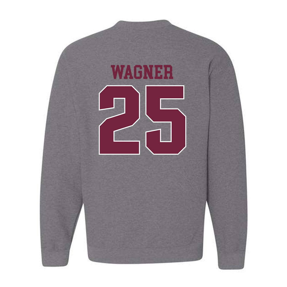 SIU Carbondale - NCAA Football : Kayleb Wagner - Classic Shersey Crewneck Sweatshirt-1