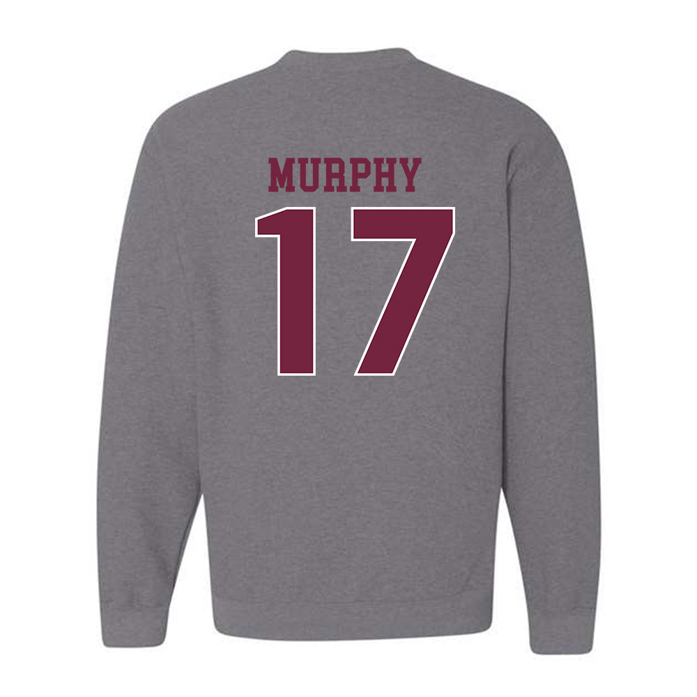 SIU Carbondale - NCAA Football : Tucker Murphy - Classic Shersey Crewneck Sweatshirt-1