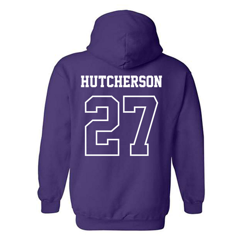 SFA - NCAA Football : Tyler Hutcherson - Classic Shersey Hooded Sweatshirt-1