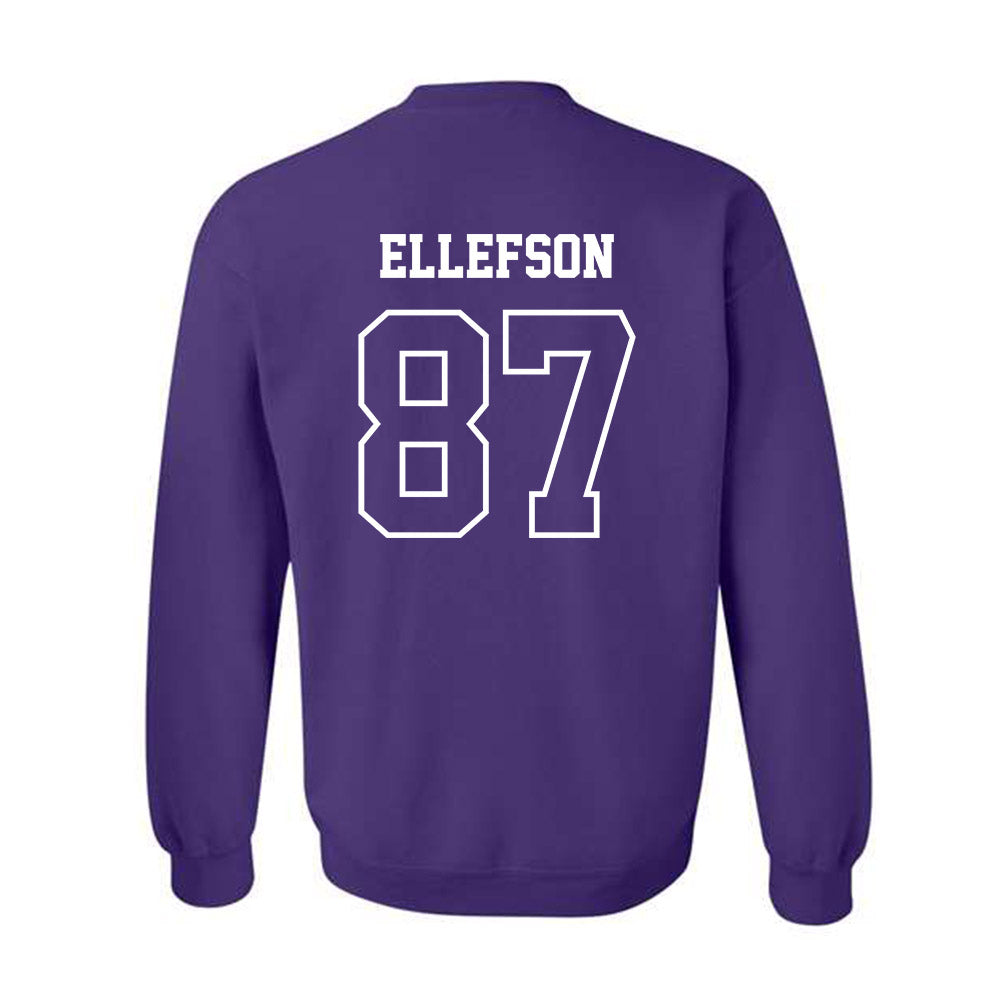 SFA - NCAA Football : Riley Ellefson - Classic Shersey Crewneck Sweatshirt-1