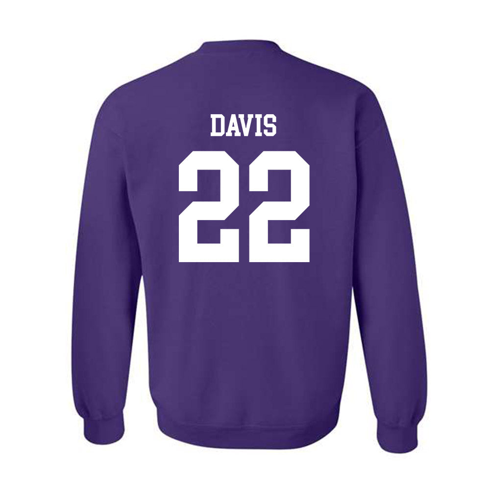 SFA - NCAA Women's Soccer : Kamrynn Davis - Classic Shersey Crewneck Sweatshirt-1
